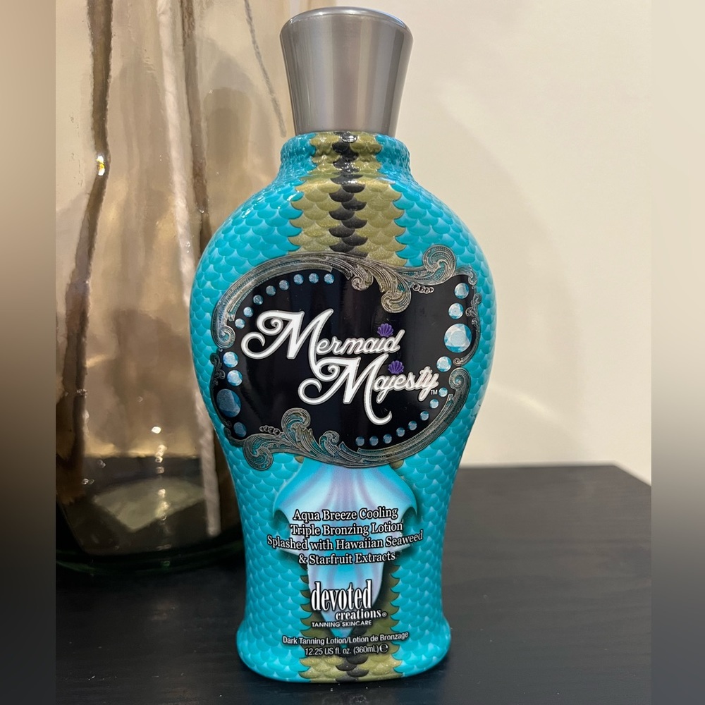 BRAND NEW Mermaid Majesty Devoted Creations Indoor Outdoor Tanning Lotion.